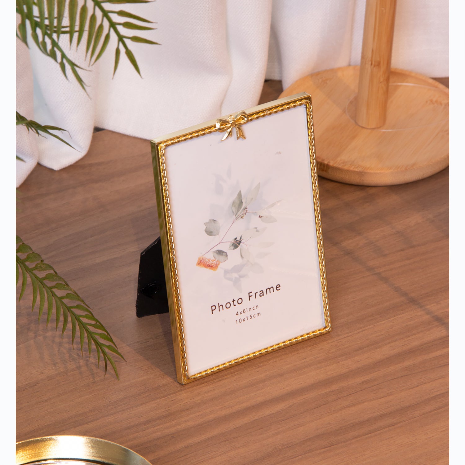 Porta Retrato Mirage 10cm x 15cm Dourado Metal - Wolff – Grupo Rojemac